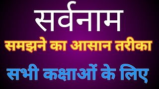 SarvanaamSarvanaam Ke Bhed Hindi Grammar  सर्वनाम  सर्वनाम के भेद व्याकरण विकारी शब्द [upl. by Melly]