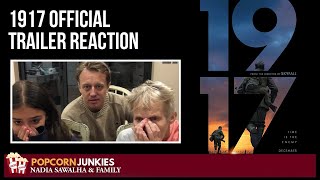 1917 Official Trailer  Nadia Sawalha amp The Popcorn Junkies FAMILY Reaction [upl. by Olim]