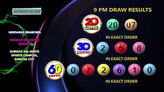 LIVE PCSO 900 PM Lotto Draw  September 30 2023 [upl. by Onabru]