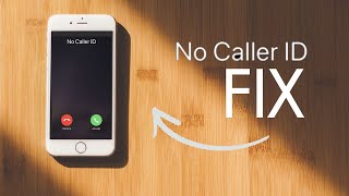 How to Turn Off No Caller ID iPhone easy fix [upl. by Sidman719]