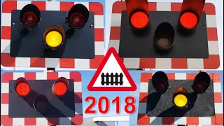 UK Level Crossings 2018 [upl. by Amorette]