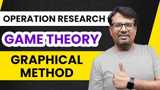 Game Theory  Graphical Method Game Theory  Operation Research [upl. by Hartzel]