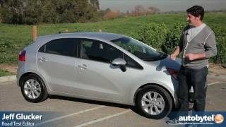 2012 Kia Rio Test Drive amp Car Review [upl. by Nawiat]