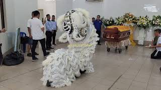 Funeral Lion Dance Ceremony [upl. by Sydalg332]