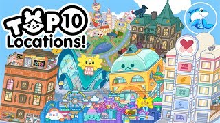 Toca Life World  Top 10 Locations Worth it [upl. by Seumas56]