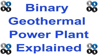 How Binary Geothermal Power Station Works [upl. by Aiyt987]