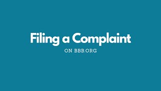 How to File a Complaint with BBB 2020 [upl. by Lounge376]