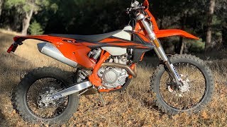 2019 KTM 500 EXC Dirt Bike Magazine [upl. by Malynda]