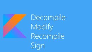 Decompile  Modify  Recompile  Sign APK [upl. by Hairej]