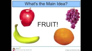 Intro to Main Idea and Key Details  Kindergarten Reading  eSpark Instructional Video [upl. by Eblehs864]