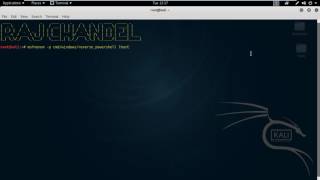 Msfvenom Reverse Powershell Payload [upl. by Gass844]