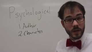 What is Psychological Criticism [upl. by Xeno]