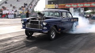 Best of 5557 CHEVYS Drag Racing in HD [upl. by Ammej]