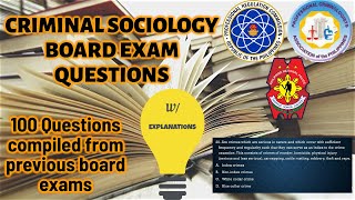 Criminal Sociology Review Questions  Criminology Licensure Examination [upl. by Restivo]