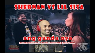 SHERNAN VS LIL SISA  REACTION [upl. by Franza]