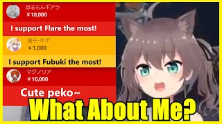 【Hololive】Matsuri Viewers Cheating Confession With Superchat ft Flare【Eng Sub】 [upl. by Balsam]