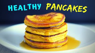 3 Ingredient Healthy Pancakes 3 WAYS GLUTEN FREE [upl. by Magocsi870]