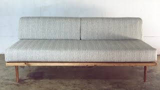 DIY MidCentury Modern Sofa  Modern Builds  EP 27 [upl. by Engis]