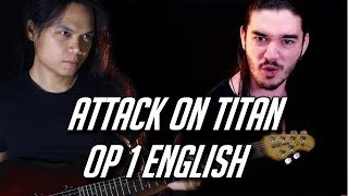 quotGuren No Yumiyaquot  ATTACK ON TITAN ENGLISH OPENING 1 Power Metal cover  Feat Biggie Phanrath [upl. by Berenice]