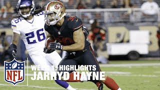 Jarryd Hayne Highlights Week 1  Vikings vs 49ers  NFL [upl. by Hnim288]