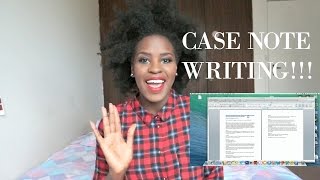 Five Tips For Writing Case notes Example of a case note  SOCIAL WORK [upl. by Samuel]