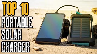 Top 5 Best Portable Solar Chargers amp Solar Panels [upl. by Flanagan106]