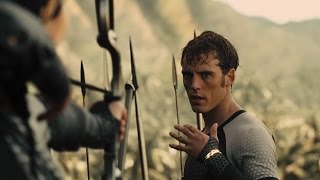 Finnick Scenes  The Hunger Games Catching Fire Part 1 [upl. by Arreik]