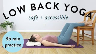 Accessible Yoga for Low Back Pain and Arthritis Relief [upl. by Trautman]