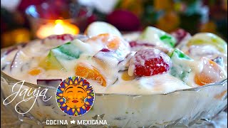 Ensalada de Frutas Navideña [upl. by Annah]