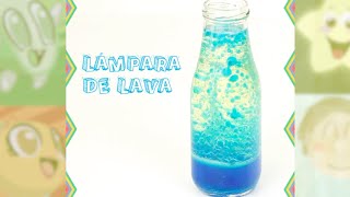 ¿Cómo hacer una lámpara de lava Experimentos caseros LA MEJOR [upl. by Tikna]