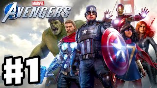 MARVELS AVENGERS Gameplay Walkthrough Part 1 FULL GAME 1080P HD PS4 PRO  No Commentary [upl. by Ney]