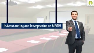 Understanding MSDS [upl. by Nylsirhc]