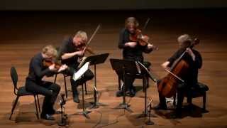 Haydn Quartet Op 54 No 2 Danish String Quartet LIVE [upl. by Enyaj]