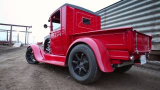 1929 Model A Pickup Hot Rod [upl. by Ahsirat923]