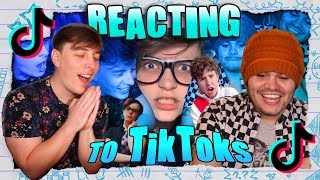 Reacting to Sanders Sides TIK TOKS  We Take Requests  Thomas Sanders amp Friends [upl. by Gerhard]