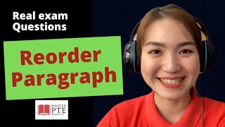 Reorder Paragraph  Real Exam Questions PTE Practice 2022 [upl. by Ocker]