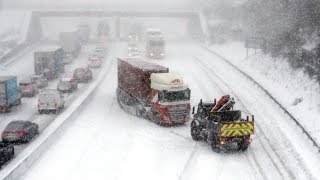 How snow and freezing conditions have hit Wales Scotland and England  ITV News [upl. by Deckert750]