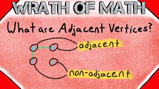 What are Adjacent Vertices  Graph Theory [upl. by Boggs]