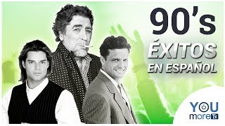 ÉXITOS DE LOS 90  1 Hora de Música en español [upl. by Kingdon]