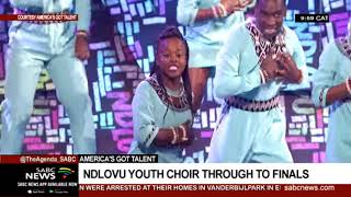 Ndlovu Youth Choir from SA reaches finals of Americas Got Talent [upl. by Eenram]