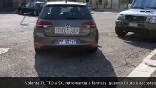 Parcheggio a quotSquot  con spazio limitato [upl. by Ashli]