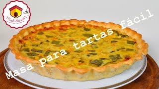 MASA para tartas SUPER FACIL [upl. by Mendel]