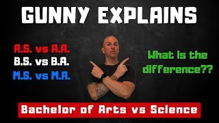 Bachelor of Arts vs Science Explained  College Terminology [upl. by Gaeta]