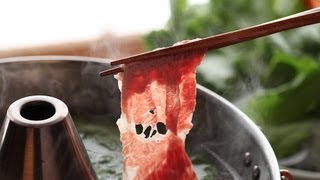 しゃぶしゃぶの作り方（牛しゃぶ鍋レシピ）  How To Make ShabuShabu [upl. by Vasta341]