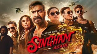 Singham Again Movie in Hindi 2025  Singham Ajay Devgan  Akshay Kumar Tiger Shroff Deepika [upl. by Ynnaj]