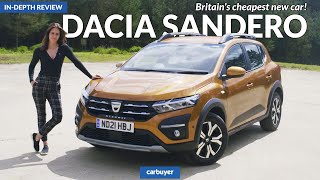 New Dacia Sandero Stepway review £10k less than a Fiesta [upl. by Asillam]