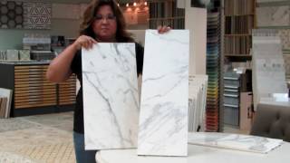 Marble Tiles Natural Stone vs Porcelain [upl. by Nigrom919]