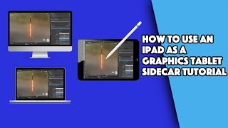 How to use iPad as a Graphics Tablet  Sidecar Tutorial [upl. by Sackey]