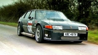 Driving A Rover SD1 With A Plane Engine TBT  Fifth Gear [upl. by Nauqel]