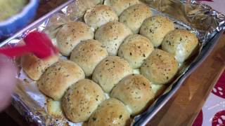 Pillsbury Grands Mozzarella Garlic Cheese Bomb [upl. by Bremer]